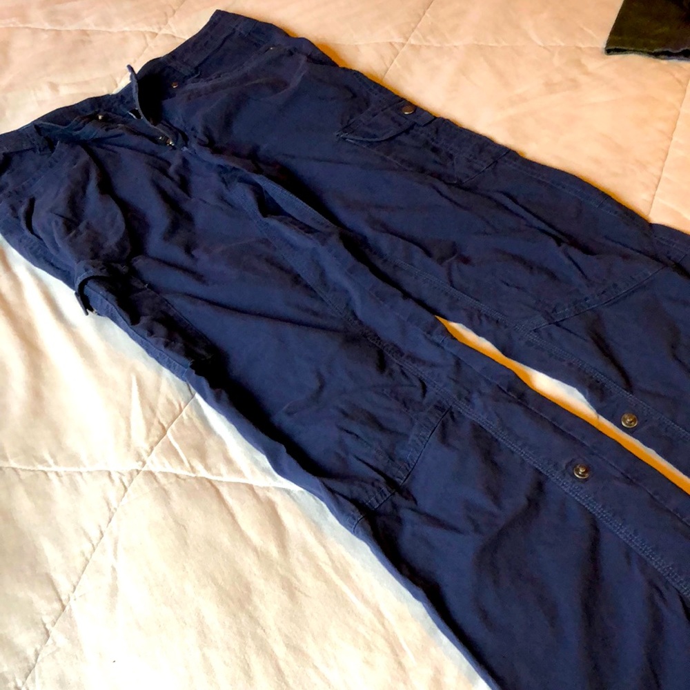 Indigo casual pants